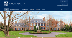 Desktop Screenshot of newalbanyrealty.com